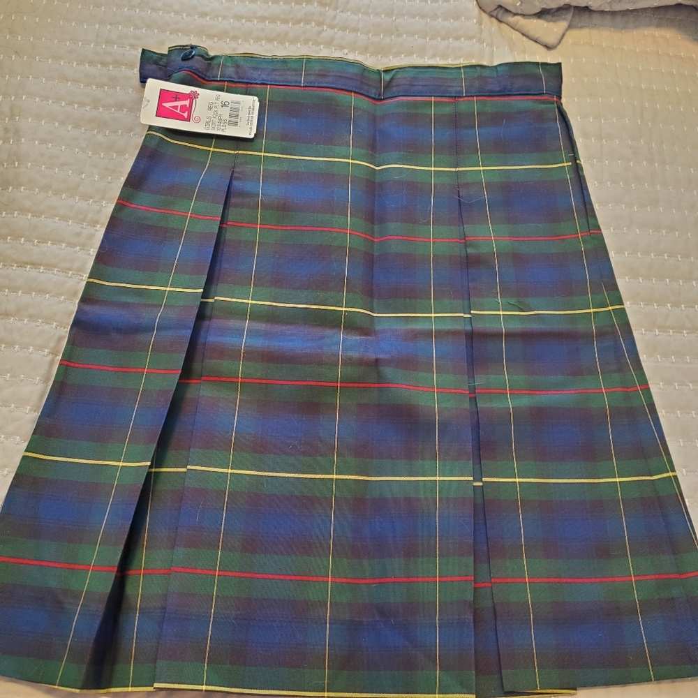 Girls school skirt